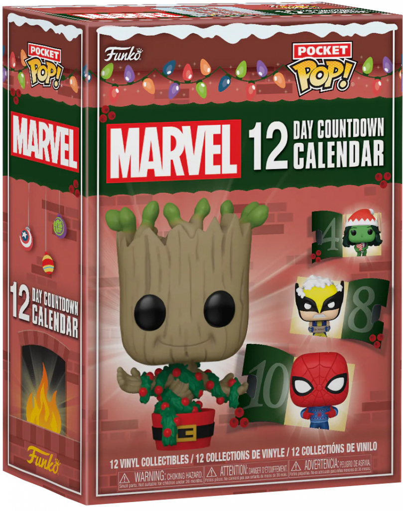 Funko Pop! Adventní kalendář Marvel 12 Days