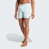 Koupací šortky, boardshorts adidas Solid CLX Short-Length zeleno černé