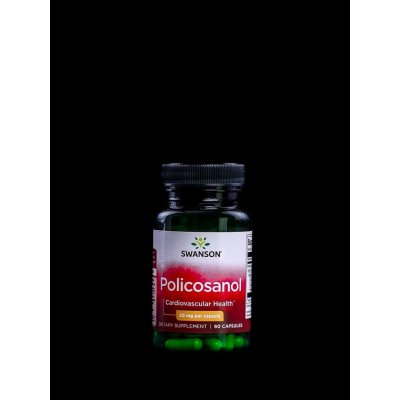 Swanson BioCosanol Polikosanol 20 mg 60 kapslí – Hledejceny.cz