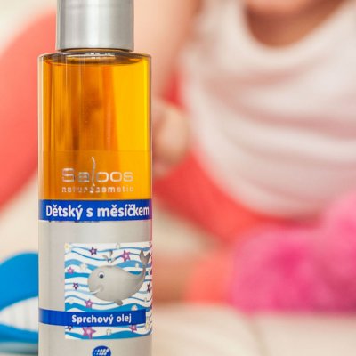 Saloos dětský sprchový olej s měsíčkem 125 ml – Zboží Mobilmania