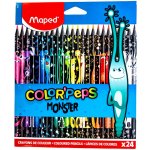 Maped 9862 Color'Peps Monster pastelky 24 ks – Zboží Živě