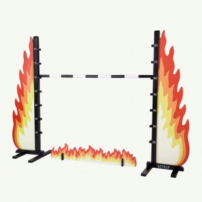 Ohnivá překážková tyč By Astrup Hobby Horse Fire Jumping Fence – Zboží Mobilmania