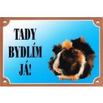 DAFIKO Barevná cedulka Pozor Morče – Zboží Dáma