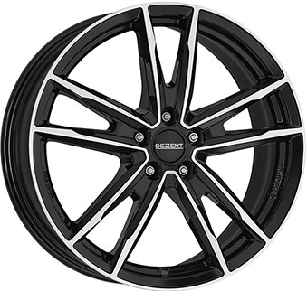 DEZENT KF 7x19 5x112 ET43 black polished