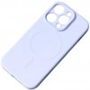 Pouzdro a kryt na mobilní telefon Apple MG Silicone Magsafe iPhone 14, světlomodré