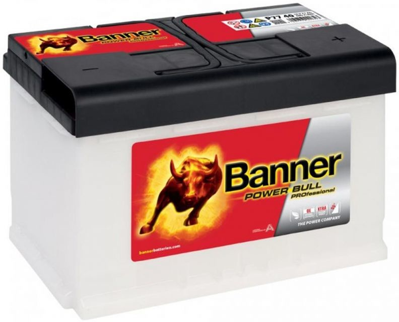 Banner Power Bull PROfessional 12V 77Ah 680A P77 40 od 2 695 Kč - Heureka.cz