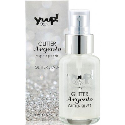 Yuup! Parfém se stříbrnými třpytkami 50 ml – Zboží Mobilmania