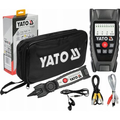YATO Sada detektoru a testeru síťových kabelů – Zboží Mobilmania