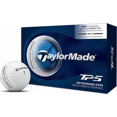 Taylormade TP5 26 Performance Stripe bílé 6 ks – Zboží Dáma