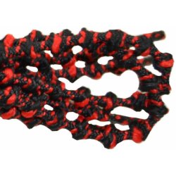 Speedy elastické černočervené