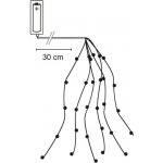 H&L Svítící vánoční řetěz 160 světel AX9702130 – Sleviste.cz
