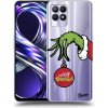 Pouzdro a kryt na mobilní telefon Realme Picasee silikonové Realme 8i - Grinch čiré