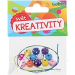 Barevné korálky s provázkem – Zbozi.Blesk.cz