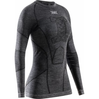 X-bionic Symbio Merino Shirt LS rhino grey – Zboží Dáma