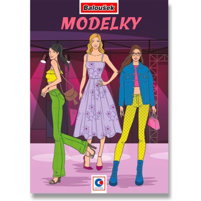 Baloušek Omalovánka A5 Modelky – Zboží Mobilmania