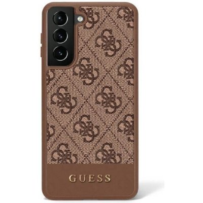 Pouzdro Guess Samsung Galaxy S23 ULTRA 5G 4G Stripe Collection hnědé – Sleviste.cz