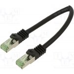 Goobay 61091 Patch, RJ45 vidlice,z obou stran, S/FTP, Cat 8.1, lanko, Cu – Zboží Živě
