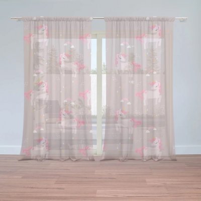 SABLIO Záclony Pony: 2ks 150x250cm – Hledejceny.cz