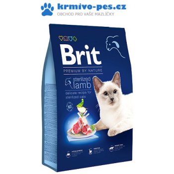 Brit Premium by Nature Cat Sterilized Lamb 1,5 kg