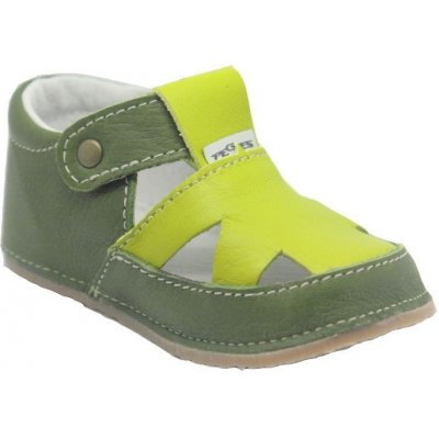 Bosé sandálky vzor 1096 zelené
