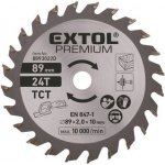 Extol Premium (8893022D) Ř89 x 1,0 x 10 mm, 24T – Hledejceny.cz
