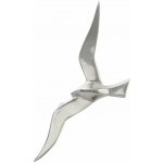 Boltze hliníková dekorace na zeď Mewa 14x35 cm – Zboží Mobilmania