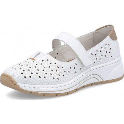 Rieker N6553-80 bílá – Sleviste.cz