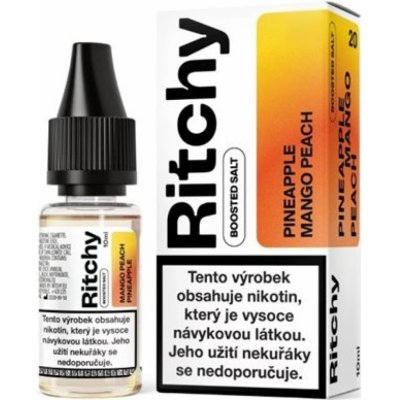Ritchy Salt Pineapple Mango Peach 10 ml 10 mg – Sleviste.cz