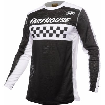 Fasthouse Grindhouse Waypoint černo-bílý – Zboží Mobilmania