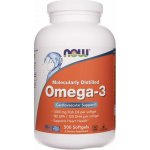 Now Omega-3 Molecularly Distilled 500 kapslí – Hledejceny.cz