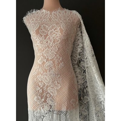 Francouzská krajka (LDR-5116) Off-white (#1) – Sleviste.cz