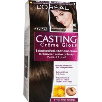 L'Oréal Casting Creme Gloss 400 tmavý kaštan 48 ml