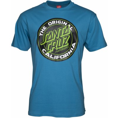 Santa Cruz CALI DOT COLOUR TEE modrá – Hledejceny.cz