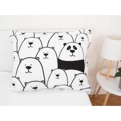 MKLuzkoviny.cz bavlna Renforcé Rebel Panda 70 x 90 cm – Zboží Mobilmania