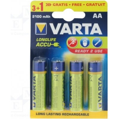 VARTA AA 2100mAh 4ks 56 706 101 404 – Zbozi.Blesk.cz