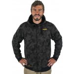 Mikbaits bunda se zipem Black Camou Sherpa černá – Sleviste.cz