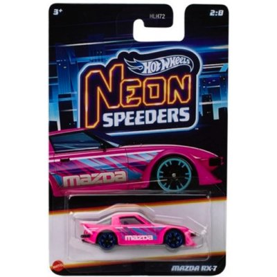Mattel Hot Wheels Neon Speeders Mazda RX7 – Sleviste.cz