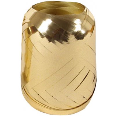 Aria Stuha na dárky, vázací stuha 20 m x 5 mm - Zlatá – Hledejceny.cz