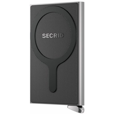 SECRID PREMIUM Kovové pouzdro na karty Cardprotector+ Fluted for Magsafe Silver stříbrné – Sleviste.cz