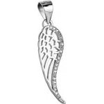 Nubis Stříbrný přívěšek křídlo se zirkony NB 4026 – Zboží Dáma