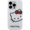 Pouzdro a kryt na mobilní telefon Apple Hello Kitty IML Head Logo Apple iPhone 15 PRO MAX bílé