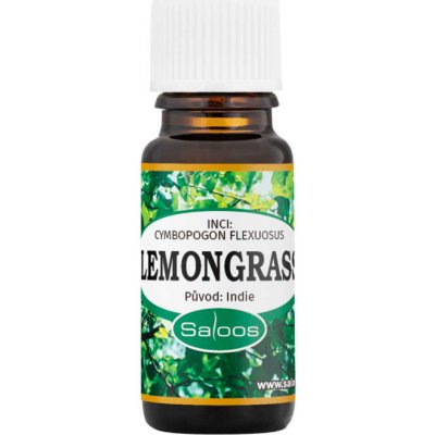 Saloos esenciální olej Lemongrass 10 ml – Zboží Mobilmania