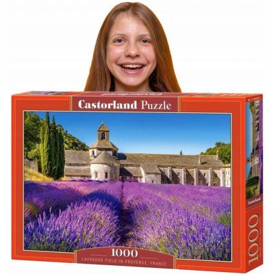 Castorland Levandulové pole v Provence 1000 dílků – Zboží Mobilmania