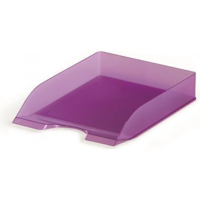 Durable Basic plastový odkladač transparentní fialový