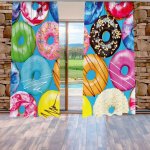 IMPAR Závěsy Donuts (Rozměr : 140x250, Materiál: Blackout) – Hledejceny.cz