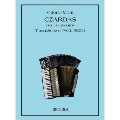 Vittorio Monti Czardas N.1 noty na akordeon – Zboží Mobilmania