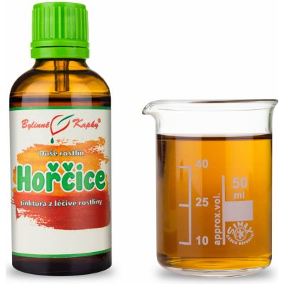 Bylinné kapky tinktura Hořčice nať 50 ml – Hledejceny.cz