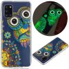 Pouzdro a kryt na mobilní telefon Samsung PROTEMIO 22654 ART TPU svítící obal Samsung Galaxy A31 OWL