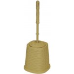 Senzačne KIN641051118 Kartáč WC komplet Imitace ratan, béžový – Hledejceny.cz