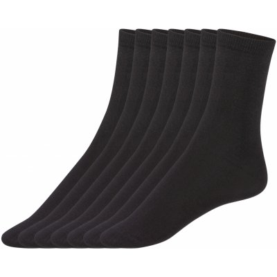 Esmara dámské ponožky s BIO bavlnou 7 párů černá – Zboží Mobilmania